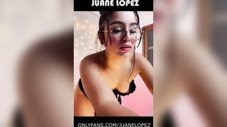 JUANELOPEZ Latin babe Step Sister Wishes Cum Inside