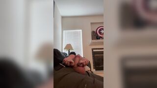 Hot Latin babe soles make my schlong spurt quick in the morning