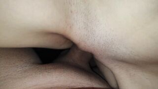 Quick creampie for my step sister
