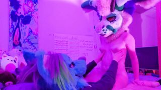 Lewd Furries Bang In College Dorm And Nearly Get Caught