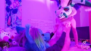 Lewd Furries Bang In College Dorm And Nearly Get Caught