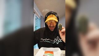 POV of Hawt Sauce CEO working from home