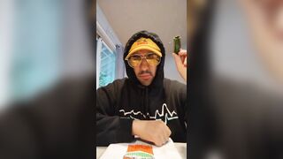 POV of Hawt Sauce CEO working from home