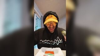 POV of Hawt Sauce CEO working from home