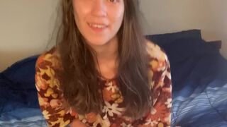 Barely Legal Brunette hair loves being watched OF: @alijonez_eighteen