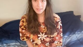 Barely Legal Brunette hair loves being watched OF: @alijonez_eighteen