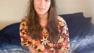 Barely Legal Brunette hair loves being watched OF: @alijonez_eighteen