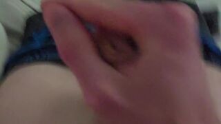 Jacking off and busting a nut