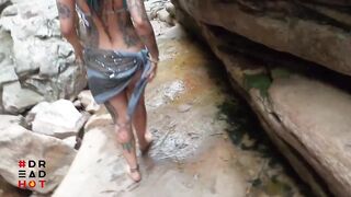 FUI TRANSAR NA CACHOEIRA E QUASE FUI PEGA, TIVE QUE SAIR RAPIDO! - DREADHOT