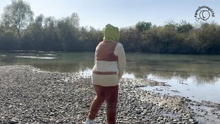 Ogre Gal Farting In The Woods