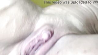 After I woke up, I was so excited, I had to play with my love button