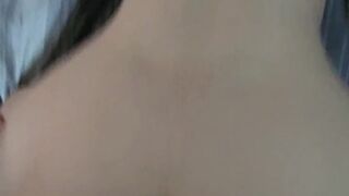 College Teen Gets Balls Unfathomable Creampie From EX Boyfriend Whilst Spouse Watches!