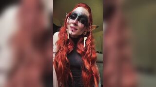 JOI: darksome elf Luna Sonora likes edging mortals