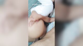 I devoured his knob with my booty