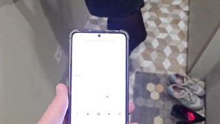 Tries out a fresh toy in public, and then screws like a bitch