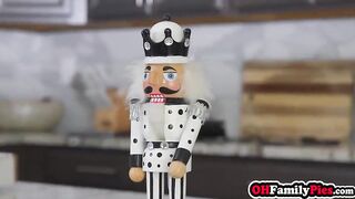 Sexy teen and large boobs Lalin girl stepmom drank large rod previous to hardcore foursome screwing