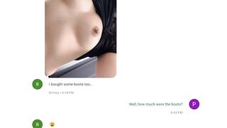 That babe uses her cootie as a lottery ticket