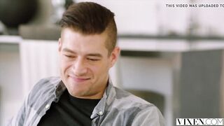 VIXEN Sexy Golden-haired Teen Gets Caught Cheating On Tape