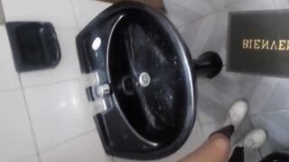 DRILLED IN THE BATH!!! Banging Her Classmate in Secret, IN THE SCHOOL BATH!! The Bastard Records Anything!! Sexy Mexican Teen Gets Drilled!! REAL HOMEMADE MOVIE!