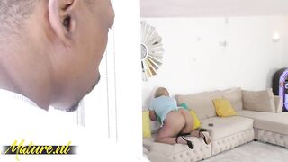Thick Blond mother I'd like to fuck Sadie Gets Her Snatch Pounded By a Large Ebony Schlong