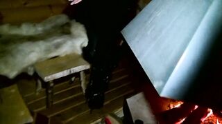 Blond Bombshell Teases with Shlong in Luxury Car