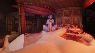 Succubus Footjob VR