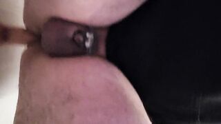 Nub Chastity Sex toy Anal In Bath #1