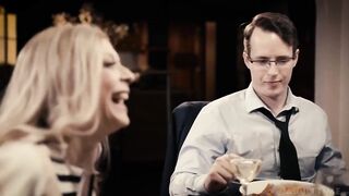 Adult Time - This guy Walks GILF Teacher Nina Hartley Home & This babe Screws Him Whilst His Wife Is Expecting
