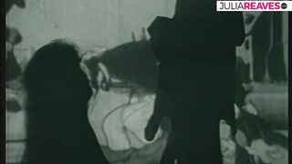 Hawt mother i'd like to fuck sucks cum off penis after a hard screw on the daybed