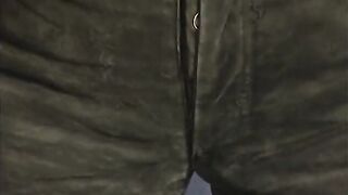 Pretty brunette hair is toying her vagina at the casting