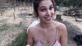 Growers wife is jealous of his fresh girlfriend so I get my ramrod and balls drained.