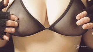 this chab made me come just by touching my nipps - LeLovelyCouple