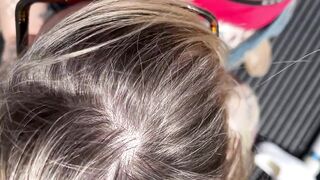 A “little” public cock suck