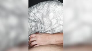 Step mommy relaxing massage for step son large cock in daybed