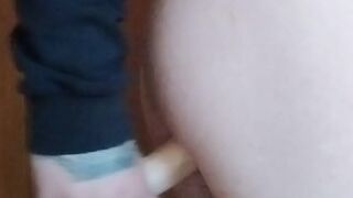 Sound on! 21cm vibrator vs my butt