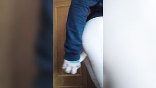 Sound on! 21cm vibrator vs my butt