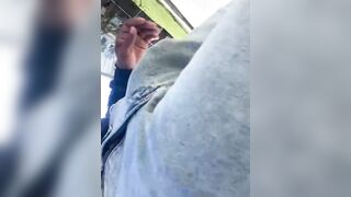 Jock print in public