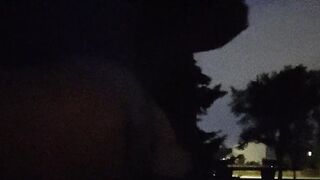 real pubic sex in park