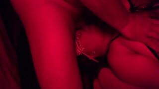 blind folded and throat screwed