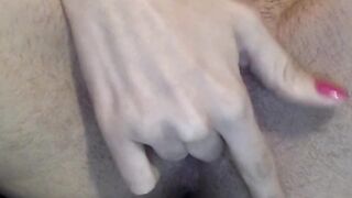 Virgin college cutie masturbatting. Highly taut snatch fingering