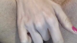 Virgin college cutie masturbatting. Highly taut snatch fingering