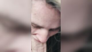 Trying to get this massive penis down my mouth in Target parking lot ended up gagging likewise hard