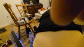 Obedient Girlfriend Entreats for ramrod and gets a bottle and anal