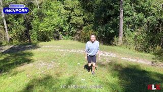 Lost in the Woods, Discovered a Stranger, and Drank His Large Load - Public Sex - KLX