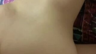 BubbleButt Teen Amateur Massive Creampie After Edging Him With Taut Twat!