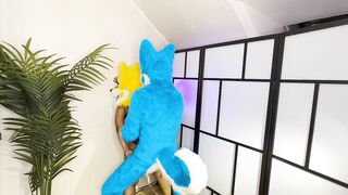 FURRIES IN HEAT MATING , CUM INSIDE