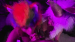 two Cutie oral-job, twerking, group-sex and costumes. What greater quantity u wish?