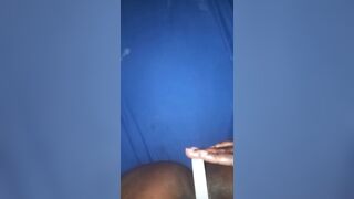 Playing with my taut rectal hole