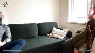 This babe Loves Her Fresh Boss and Invited Him - Wife Sharing Three-some - CuckoldCouple11