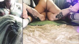 Трахаю жестко ее жопу 10 минут без перерыва. Мне кажется что ей нравится это